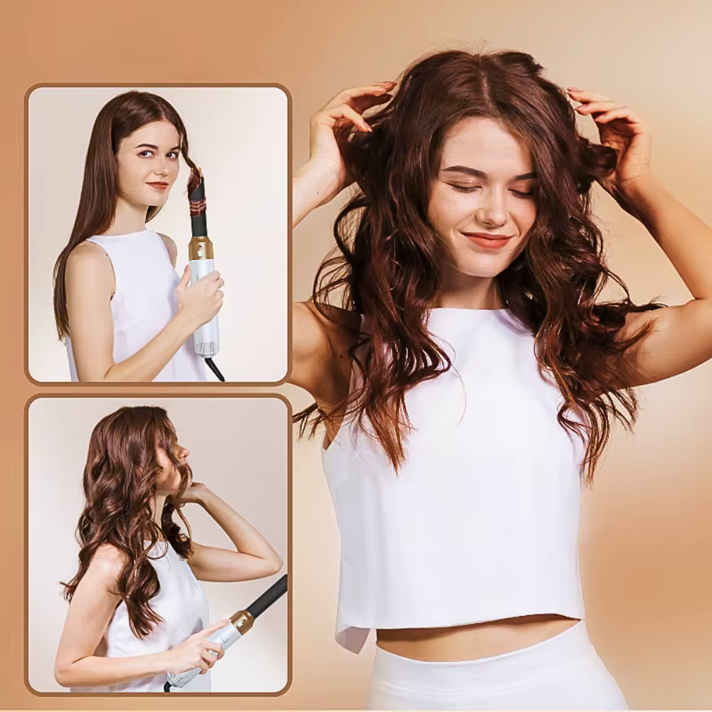 Dispositivo multifunción profesional para peluqueros: 5 funciones en 1 para un cabello perfecto