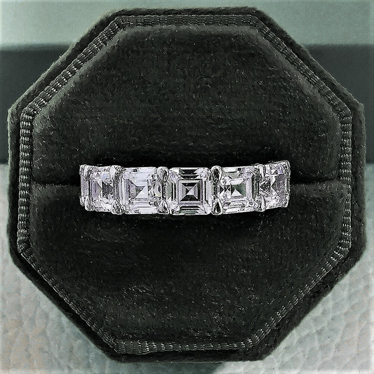 Eternity con Zirconi AAA Taglio Asscher