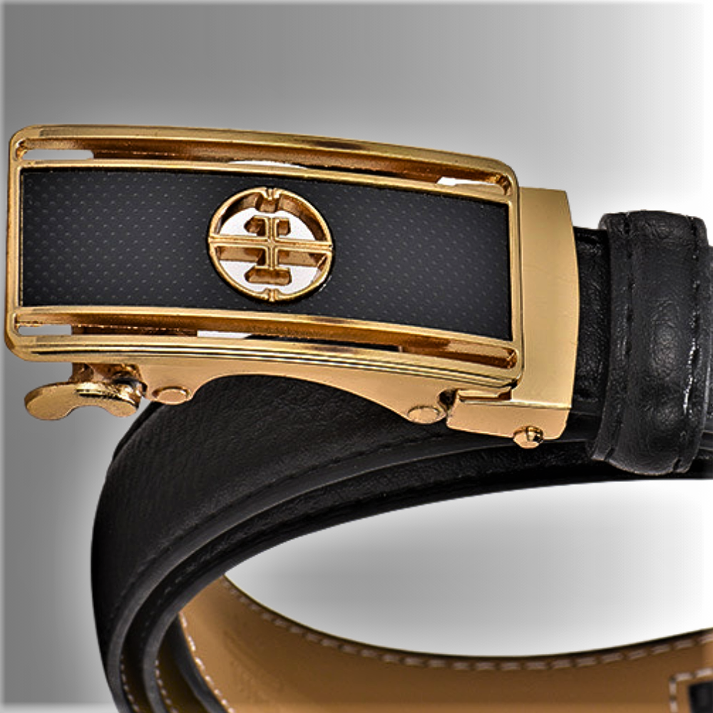 Cintura in Doppio Strato di Pelle di Vitellino