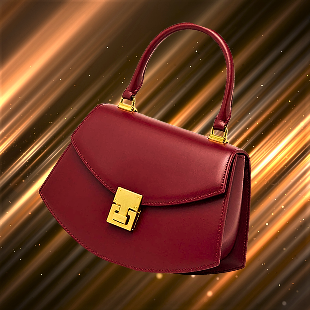 Mini Bolso en Piel Genuina Obra Maestra de Elegancia y Clase