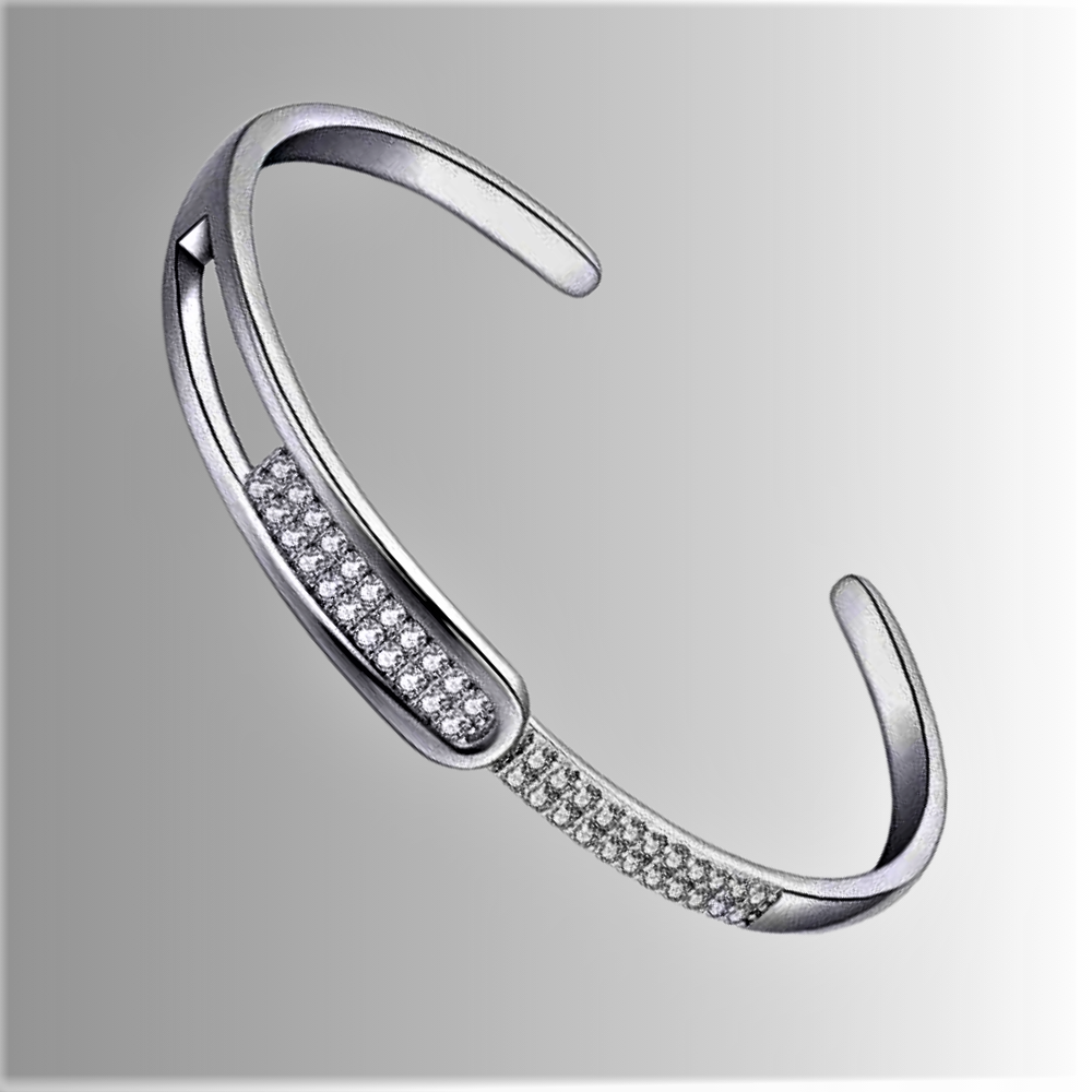 Pulsera “Hebilla Iluminada”: Elegancia en estado puro