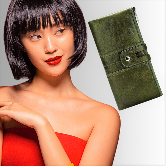 Portafoglio in Vera Pelle di Vitellino