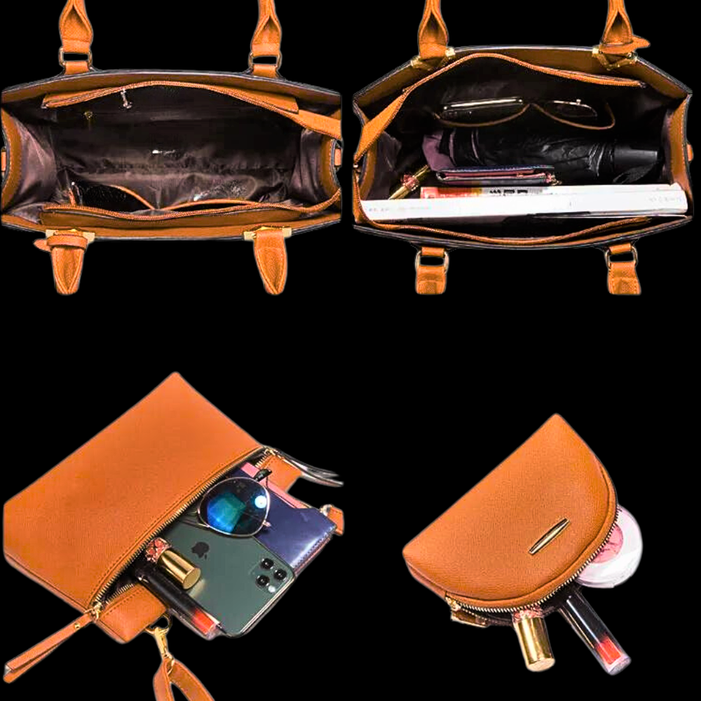 Conjunto de bolsos de moda: ¡elegancia discreta y funcionalidad esencial!