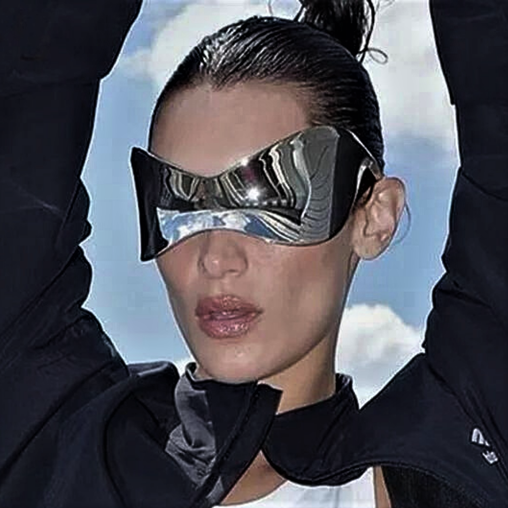 Gafas de sol "Full Frame Air" de estilo punk y de lujo