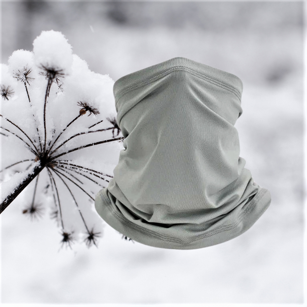 Calentador de cuello suave y elástico, protección y estilo informal para el invierno