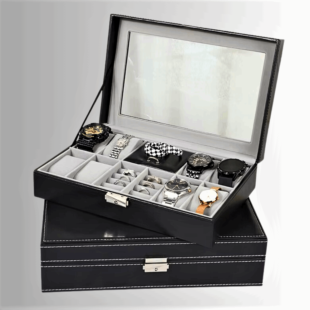 Organiser Porta Orologi, Gioielleria o Occhiali: Eleganza e Versatilità per i Tuoi Tesori