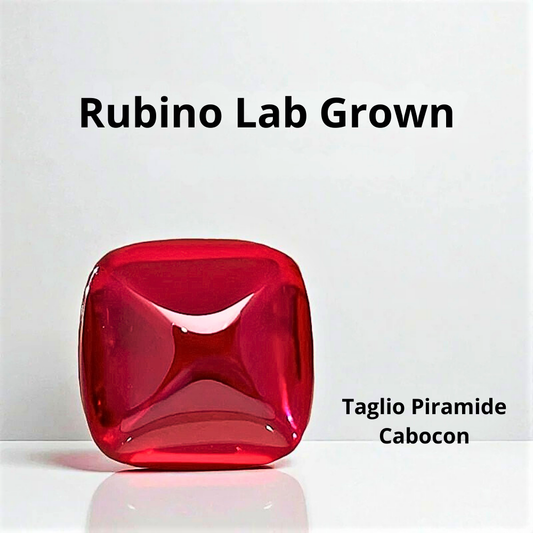Rubini Lab Grown Taglio Sugar Loaf