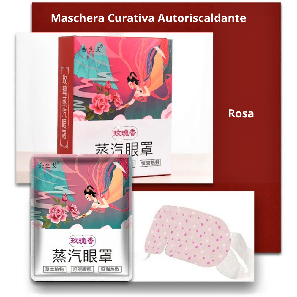 Maschera Fitoterapica Autoriscaldante per Occhi