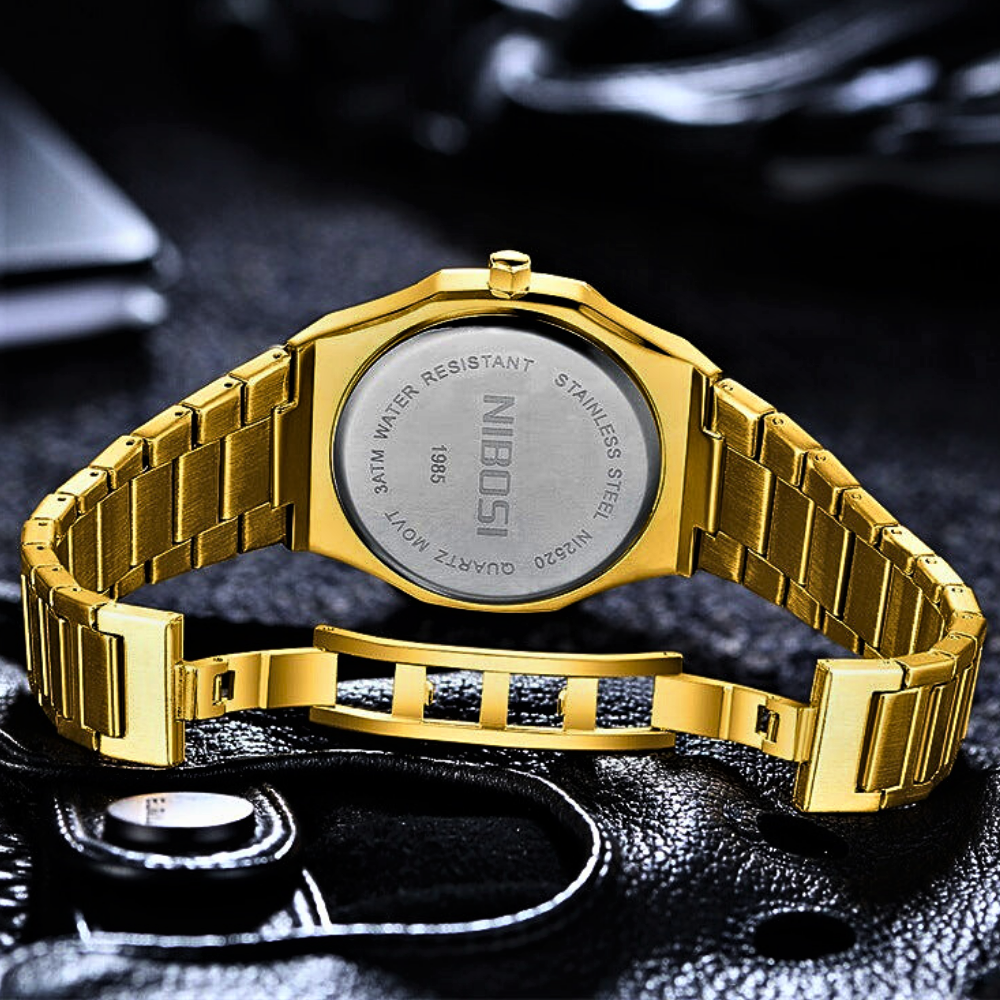 Reloj "Diamond Gold" inspirado en un estilo atemporal