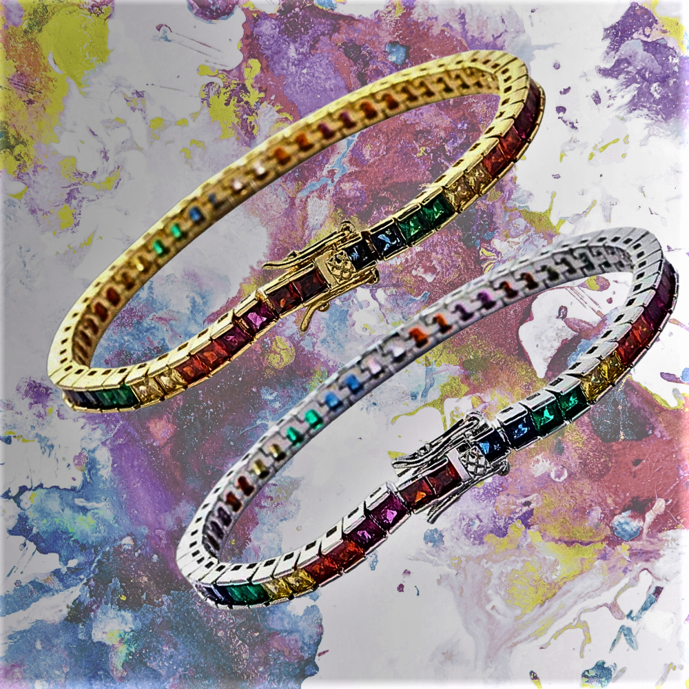 Las pulseras "Rainbow Shade" aportan colores a tu vida