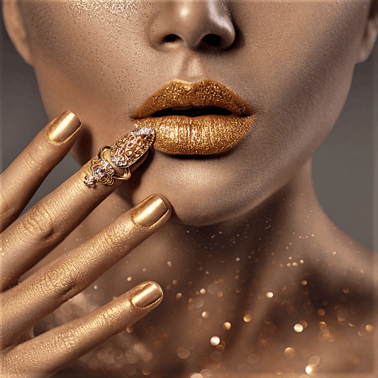 Set Professionale da 120 Pezzi di Unghie in Resina Acrilica Trasparente