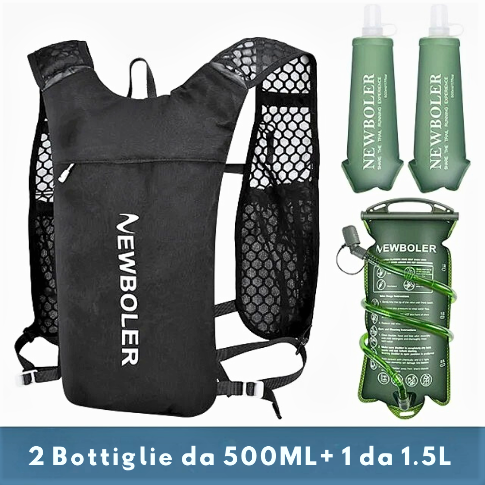 Borsa Gilet Sportiva con Somministrazione Liquidi