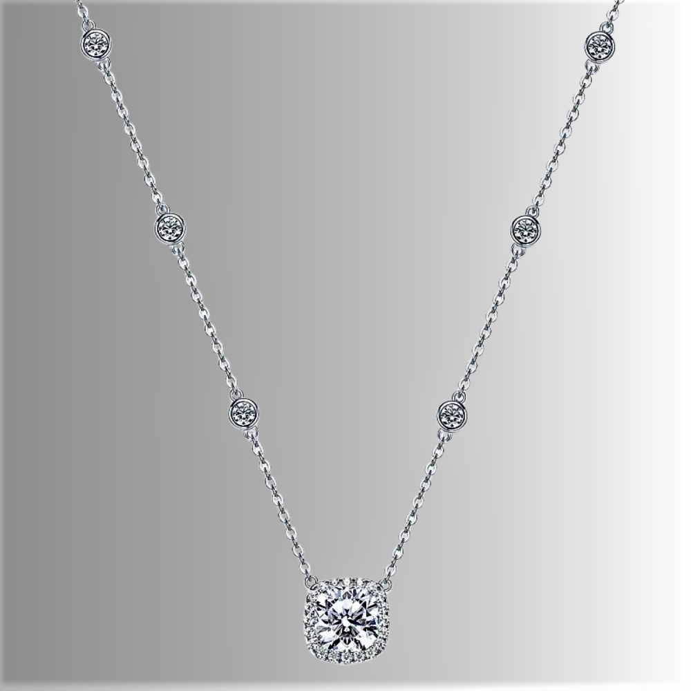 Collana "Costellazione di Luce" – Un Firmamento da Indossare