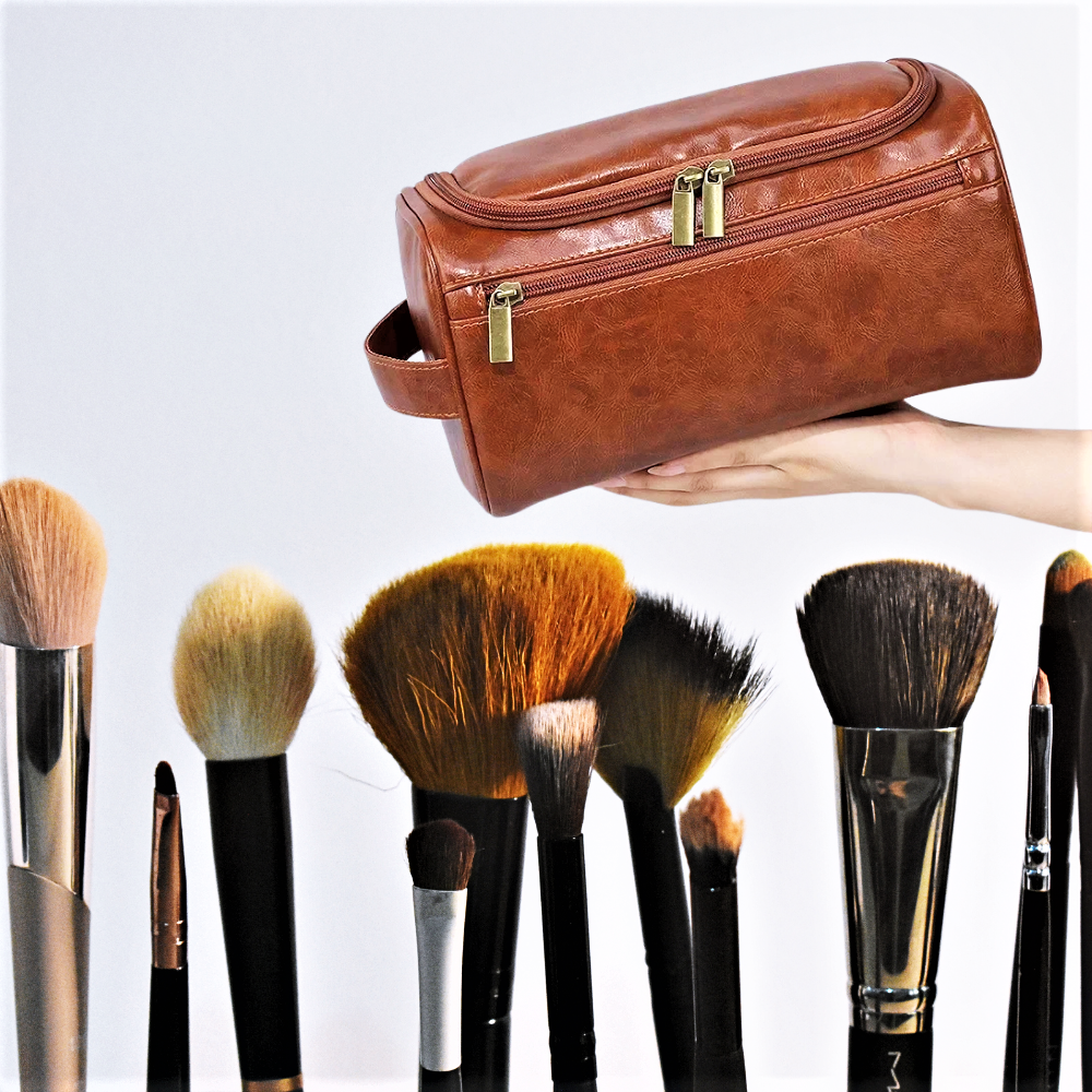 Beauty Case in Similpelle o Cotone Rinforzato