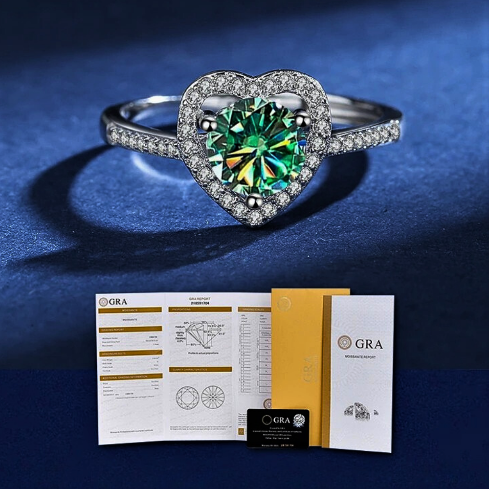 Solitario con Moissanite da 0.50 o 1 carato: 12 Combinazioni di Stile e Luce Infinita