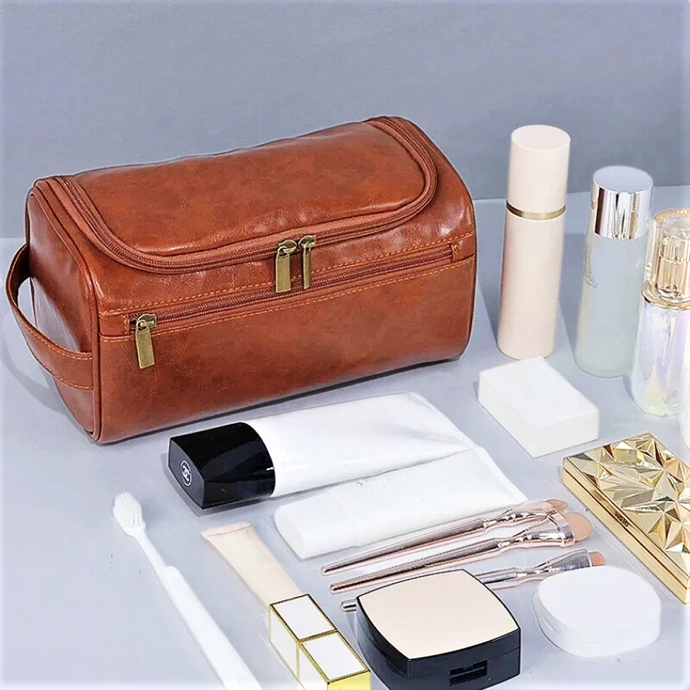 Beauty Case in Similpelle o Cotone Rinforzato