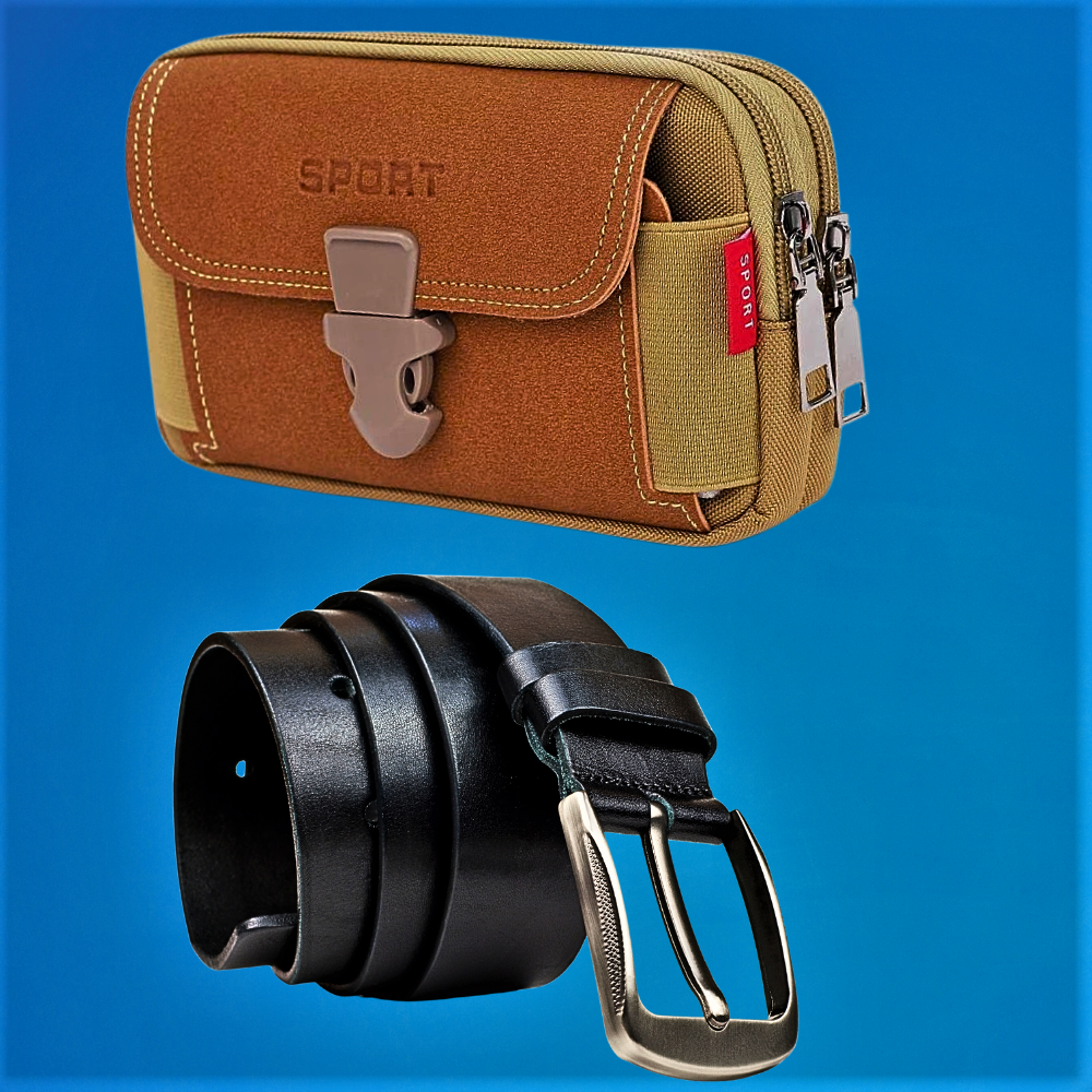 Mini Belt Pouch Practicality and Safety for Every Day!
