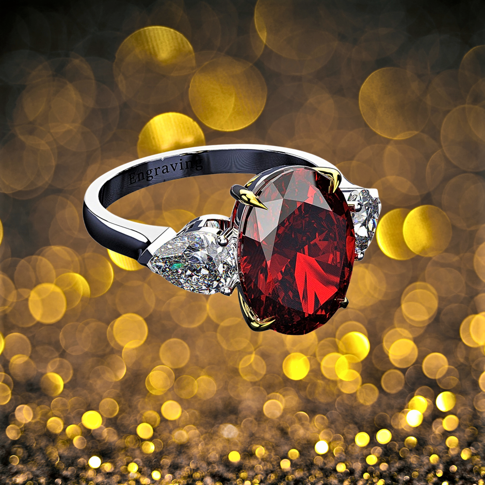 Three Stone Ring A Splendid Source of Light to Enhance Your Class