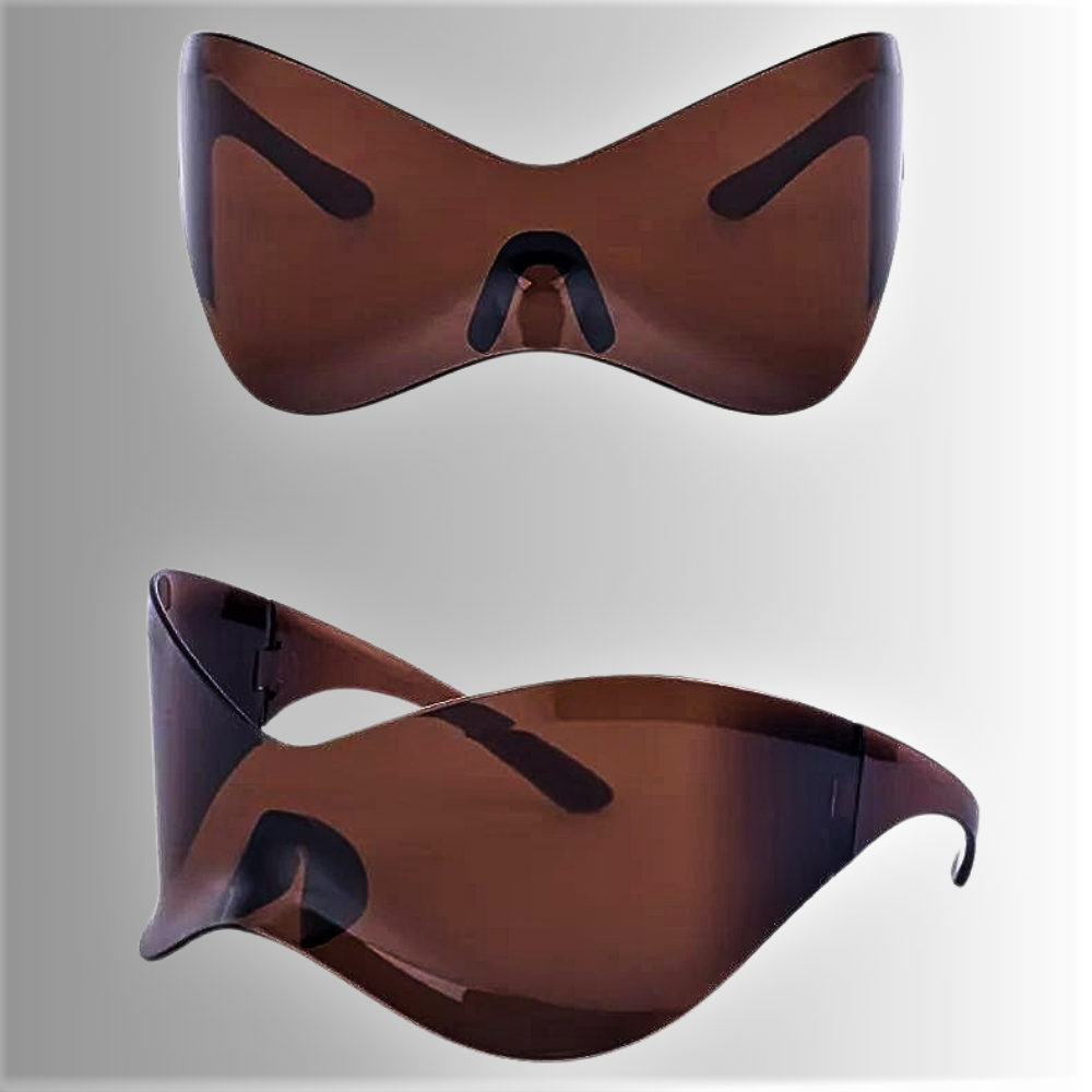 Gafas de sol "Full Frame Air" de estilo punk y de lujo