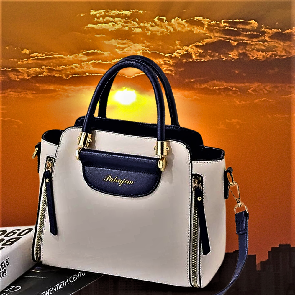 Bolso Bicolor Un Toque Elegante De Clase