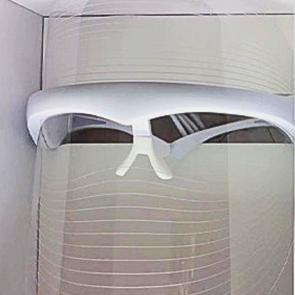 Maschera a 7 LED Fotonici a "Visiera" - La Fotobiostimolazione al Servizio della Tua Bellezza