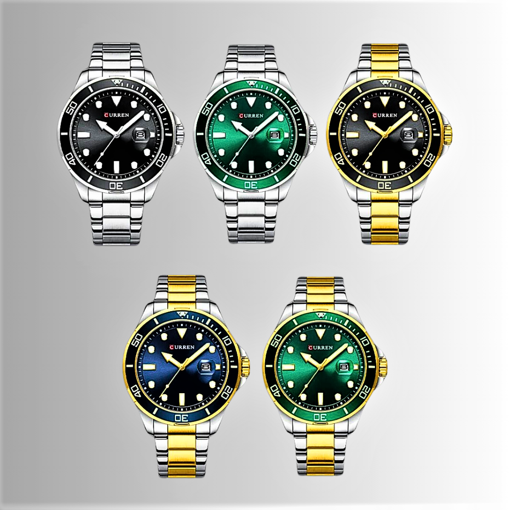 Reloj CURREN: Homenaje al Rolex Submariner