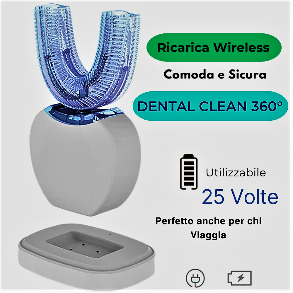 DENTAL CLEAN 360° Rivoluzionario Dispositivo di Pulizia Dentale