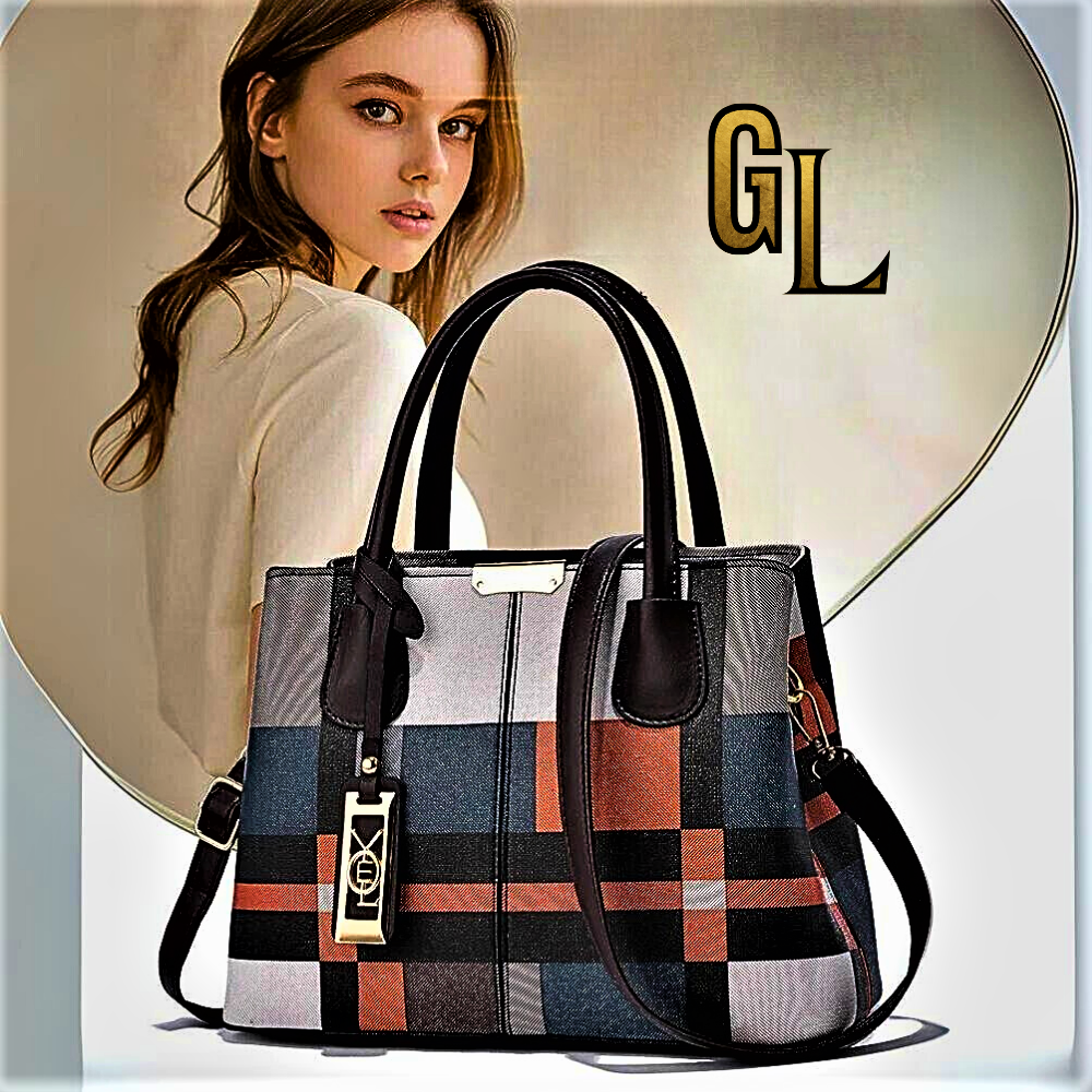 Bolso de moda de tela multicolor La originalidad se une a la modernidad