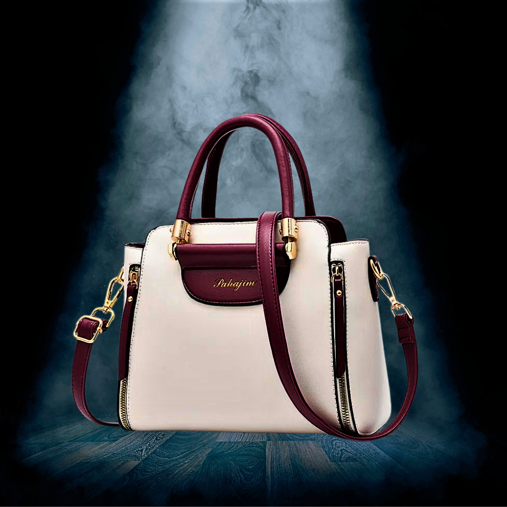 Borsa Bicolore Elegante Tocco di Classe