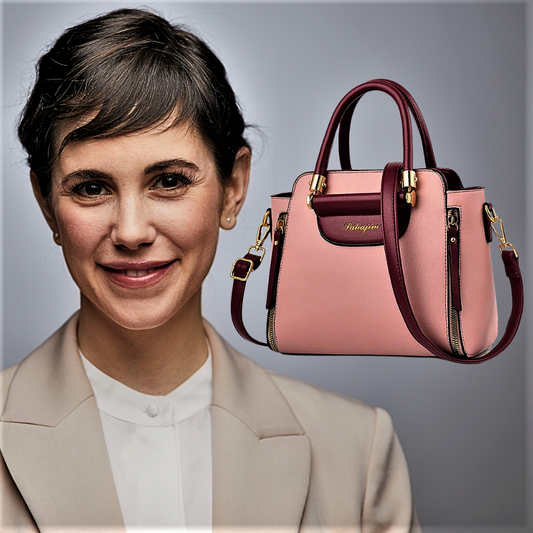 Borsa Bicolore Elegante Tocco di Classe