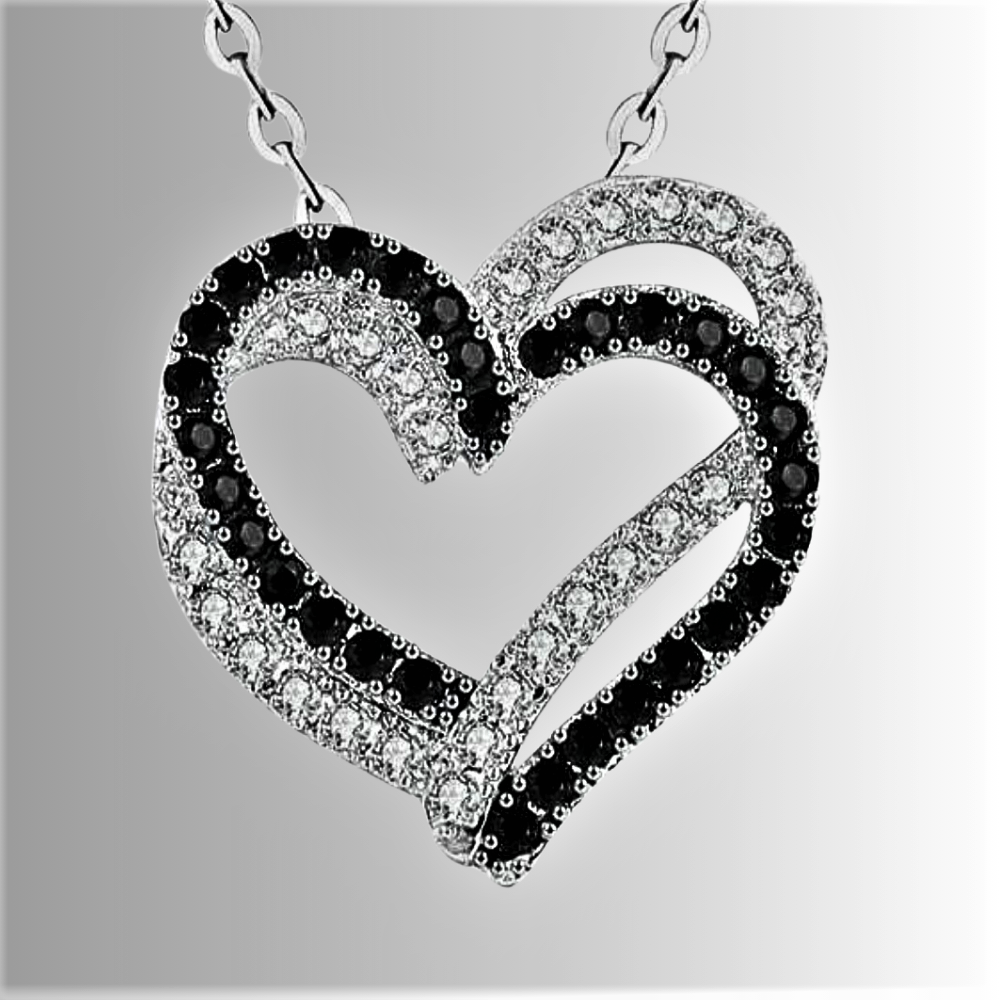 El collar "Corazones entrelazados" celebra el amor verdadero