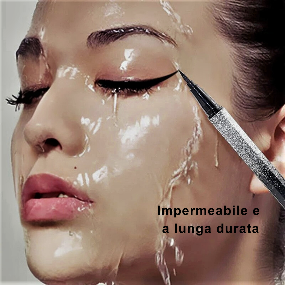 Eyeliner Liquido Waterproof – Nero Profondo & Lunga Tenuta