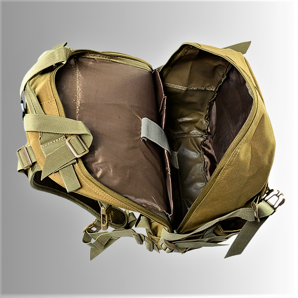 Mochila de viaje de 40 litros: compacta, duradera y lista para cualquier aventura