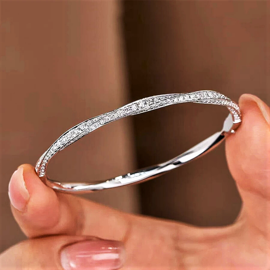 Bracciale a Spirale con Moissaniti
