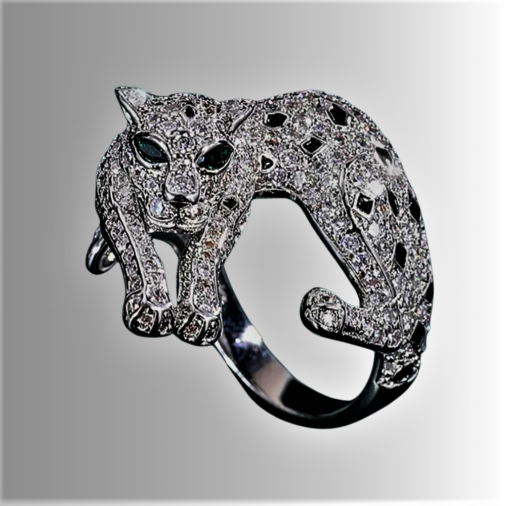 Anillo “Pantera”: un rugido de elegancia