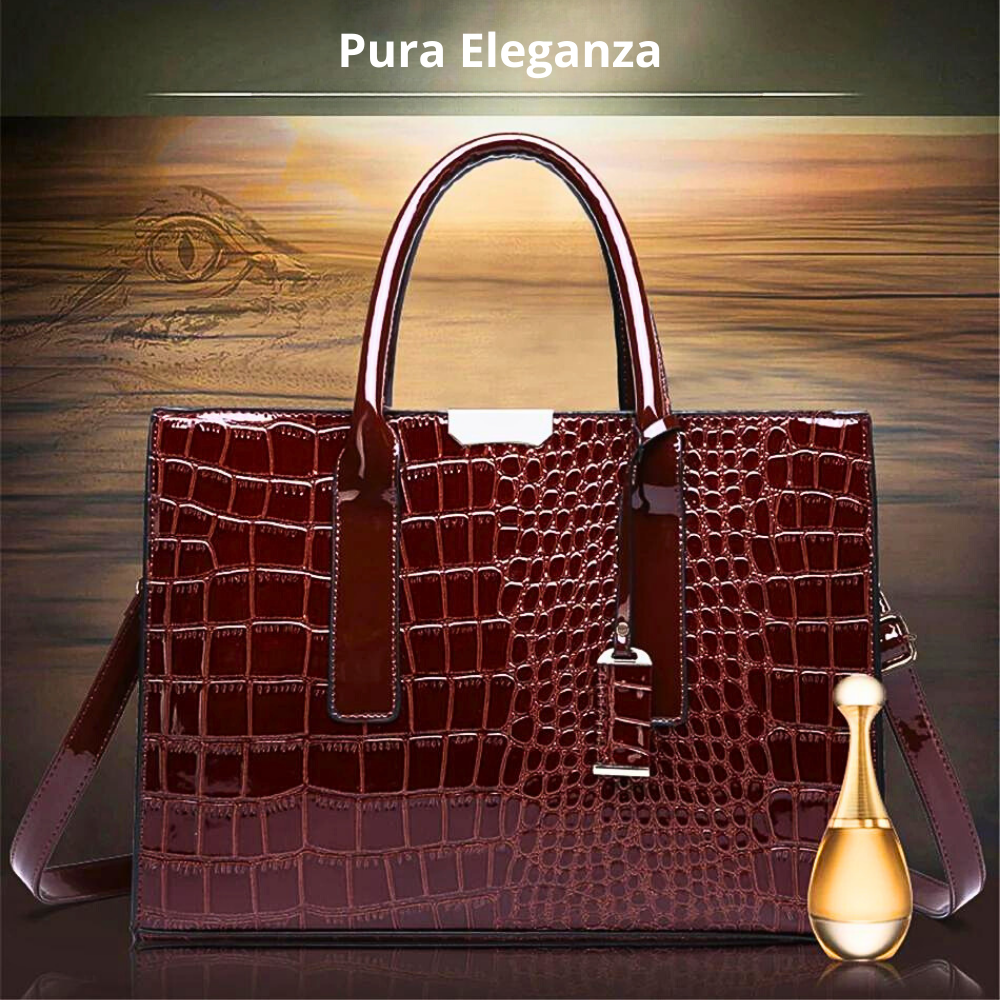 Conjunto de accesorios de lujo "Alligator" Elegancia y estilo atemporales
