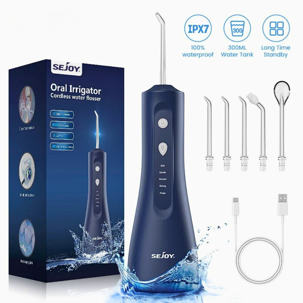 Idropulsore Dentale Cordless a 5 Potenze