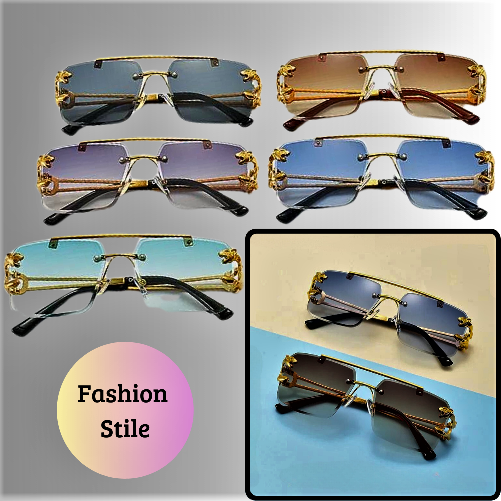 Gafas de sol de moda con lentes degradadas