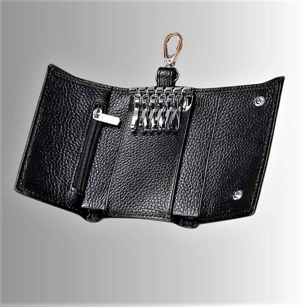 Cartera y llavero de piel de becerro: innovación, calidad y lujo en un único accesorio