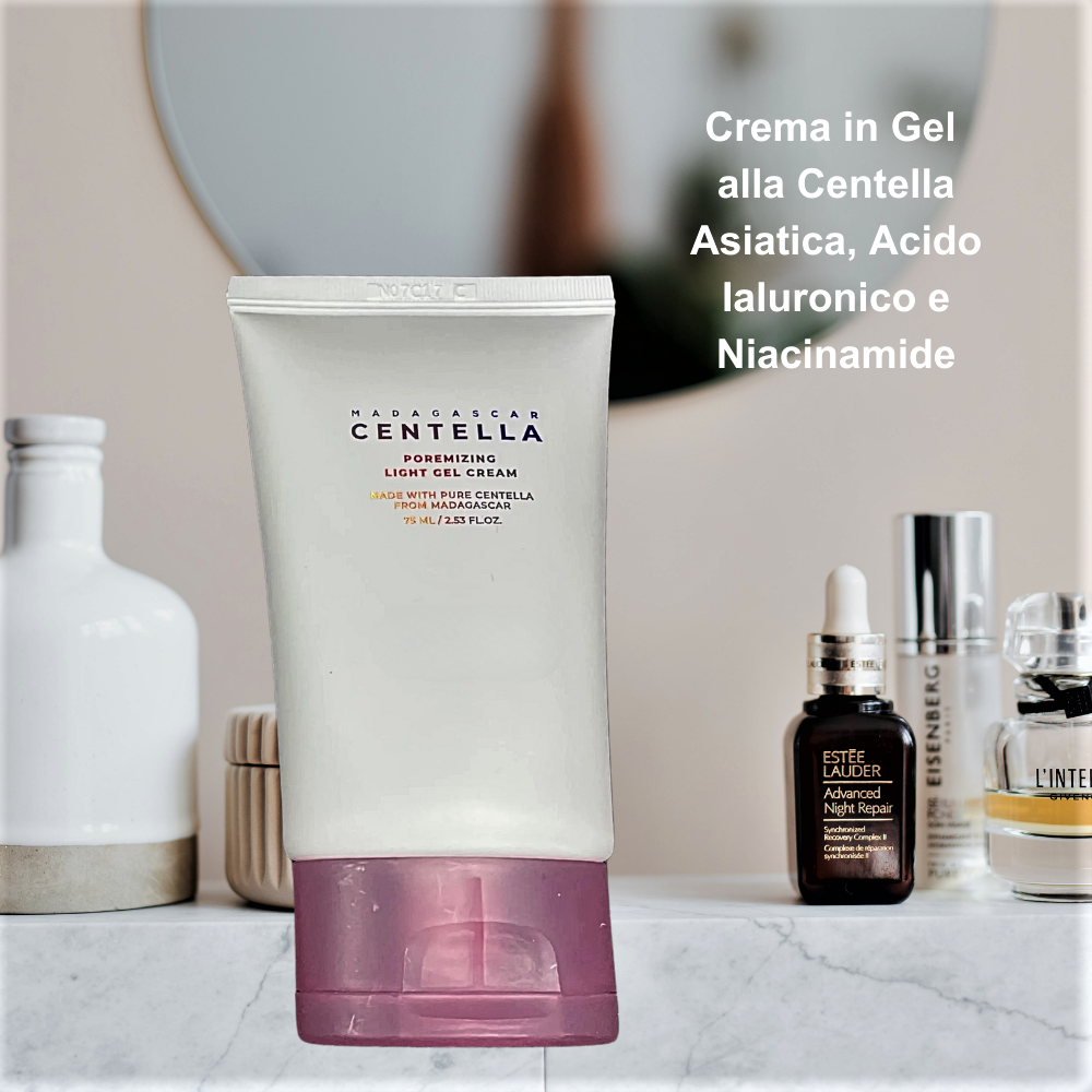 Gel Purificante e Idratante alla Centella Asiatica per Pori Visibilmente Ristretti