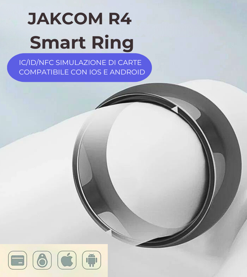 Anillo inteligente Jakcom R4 La revolución tecnológica a tu alcance