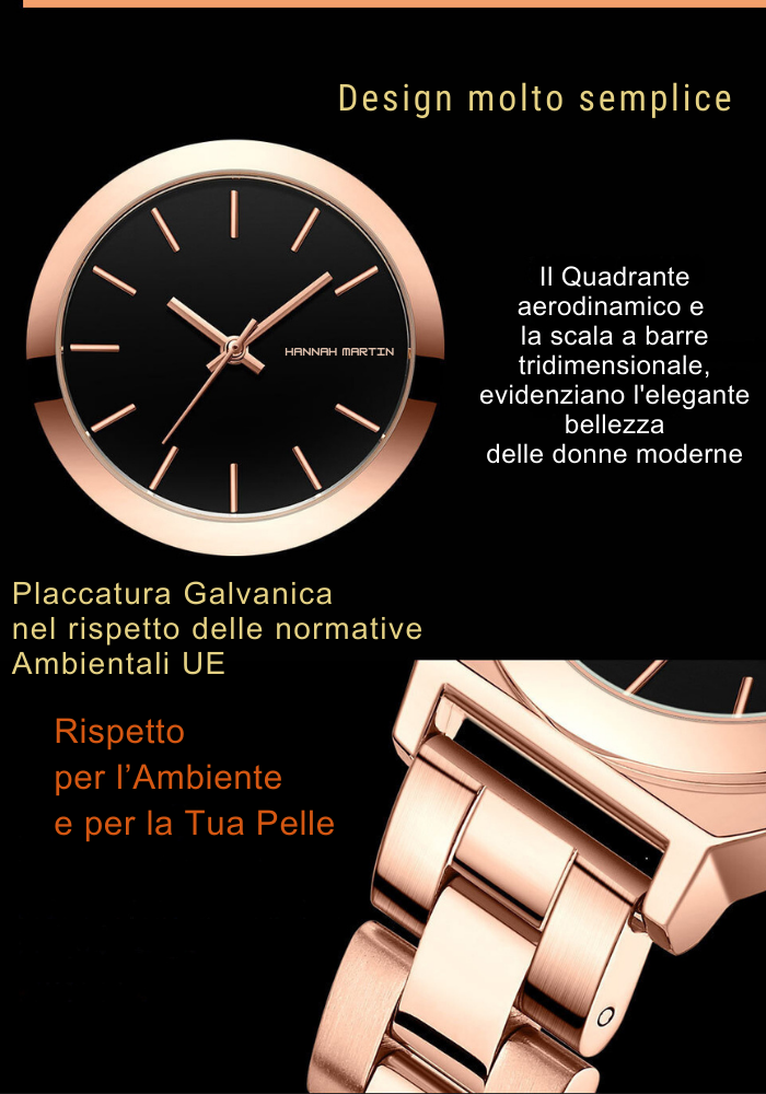 Reloj "Armonía de acero" Elegancia atemporal