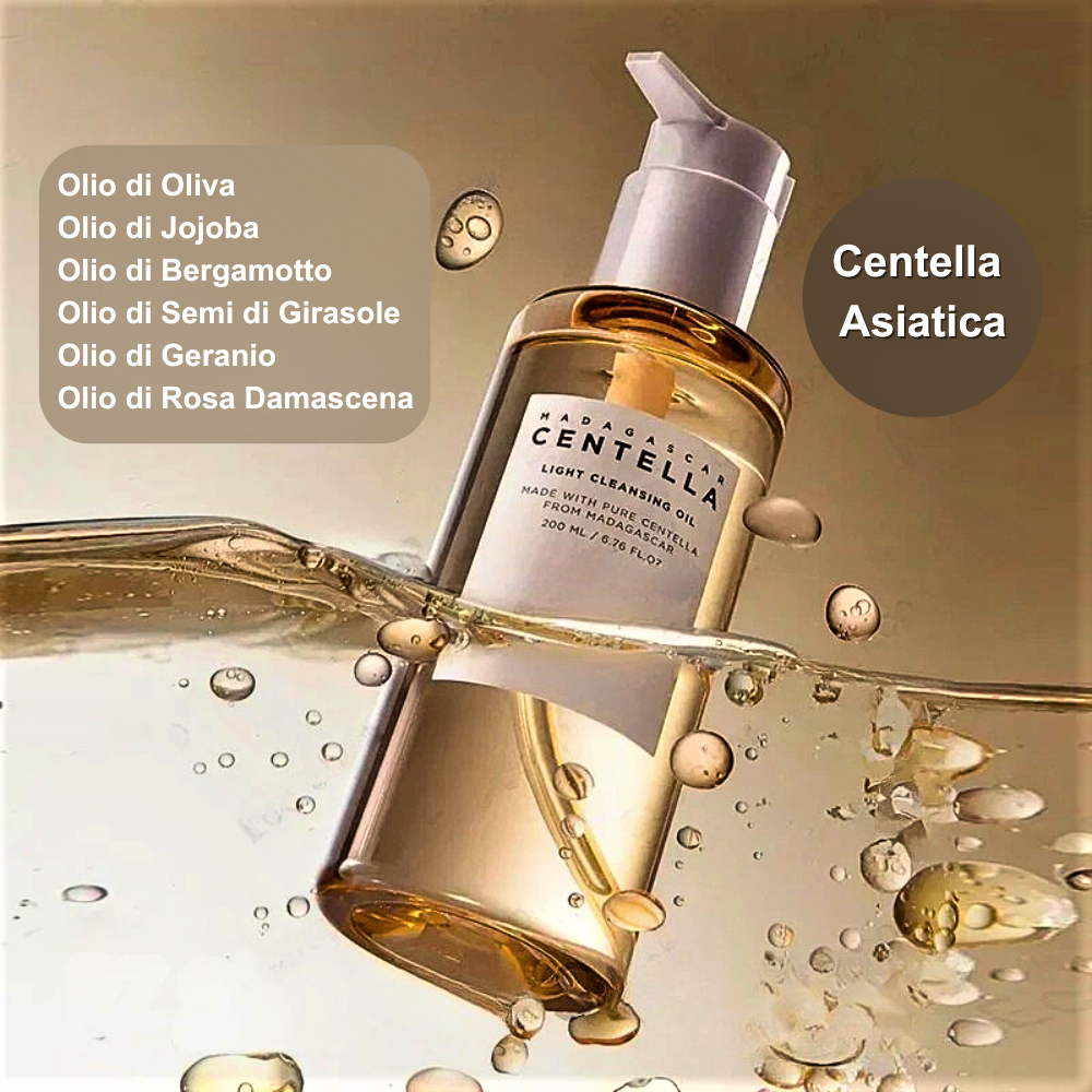 Olio Detergente - Tonificante alla Centella Asiatica