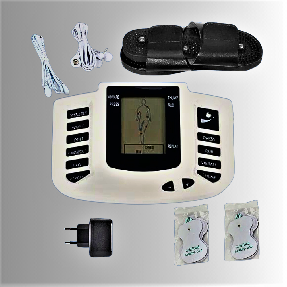 Conjunto completo de electroestimulador EMS profesional