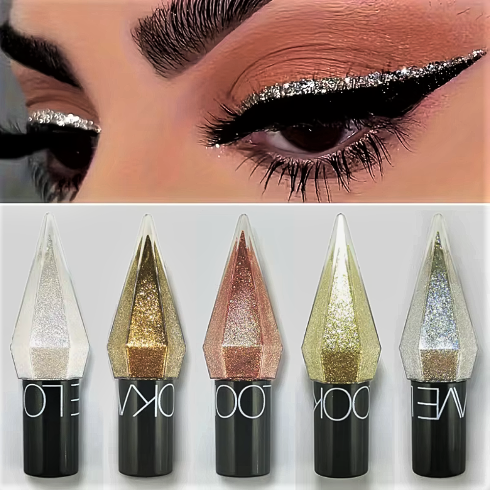 Eyeliner Glitterato Diamante – Brilla, Seduci, Incanta
