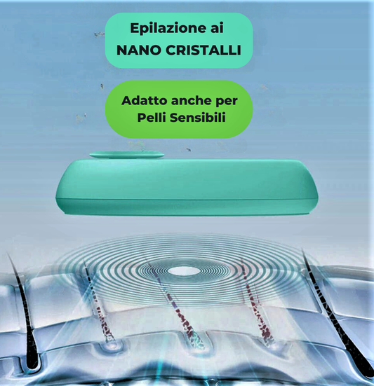 Epilatore con Tecnologia dei Nano Cristalli