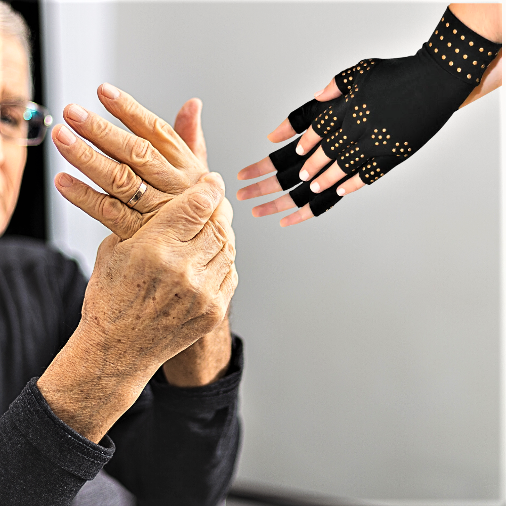 Guantes de terapia de pulso magnético para aliviar el dolor y la inmovilidad de las manos