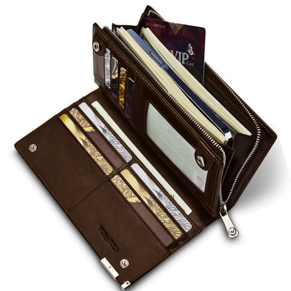 Cartera de piel de vaca: elegancia y funcionalidad