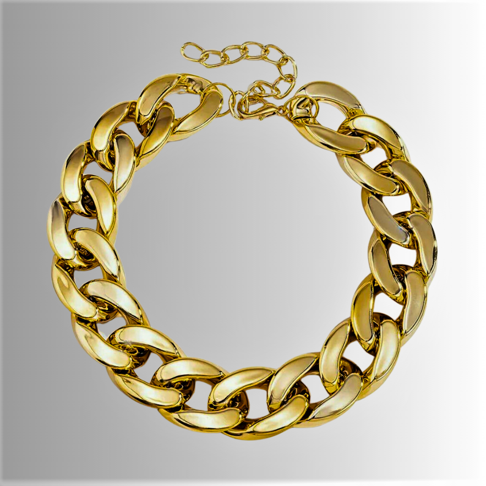Collar “Óvalos Brillantes”: Un Triunfo de Luz y Color