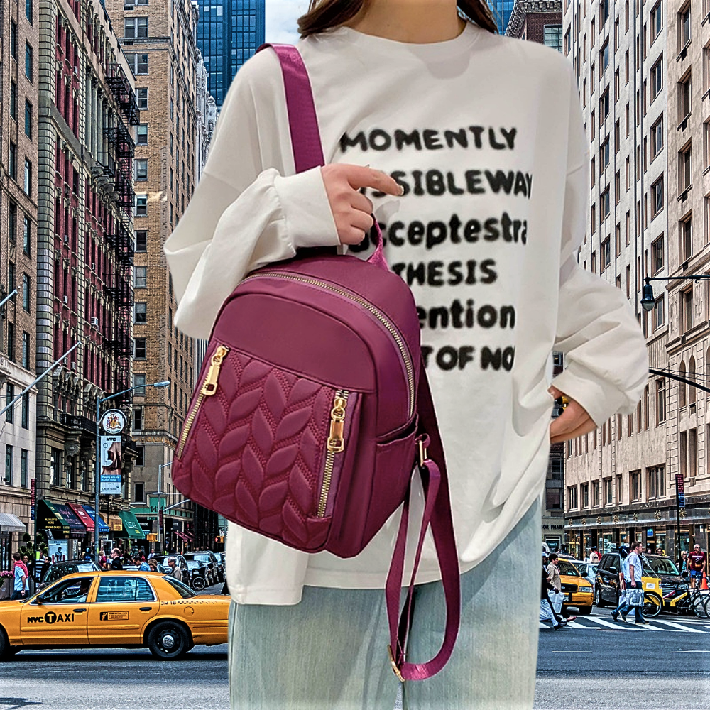 Mochila Mini City: comodidad y estilo en un diseño compacto